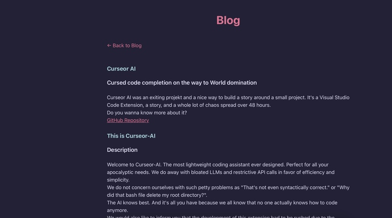DevOne Hackathon – screenshot 3