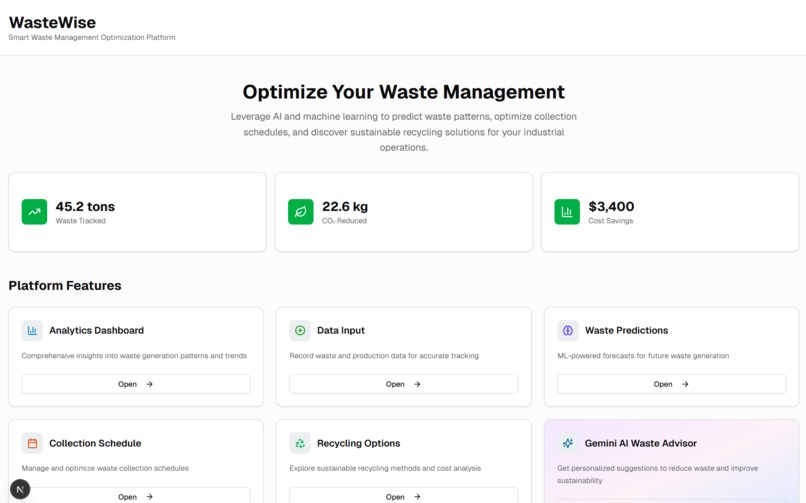 WasteWise – screenshot 1