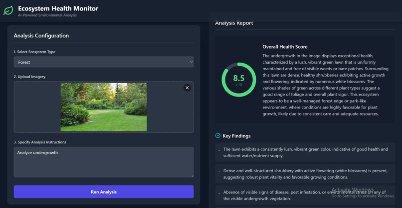 Ecosystem Health Monitor – screenshot 5