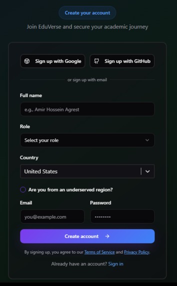 EduVerse – screenshot 3