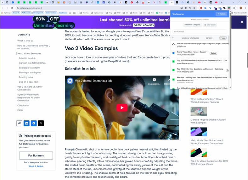 AI Tab Scanner for automatic categorization – screenshot 1