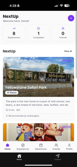 NextUp – screenshot 3