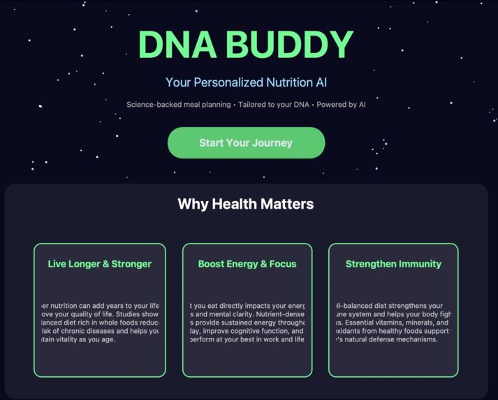 DNA buddy – screenshot 1