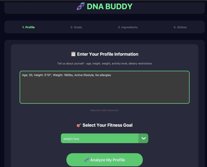 DNA buddy – screenshot 2