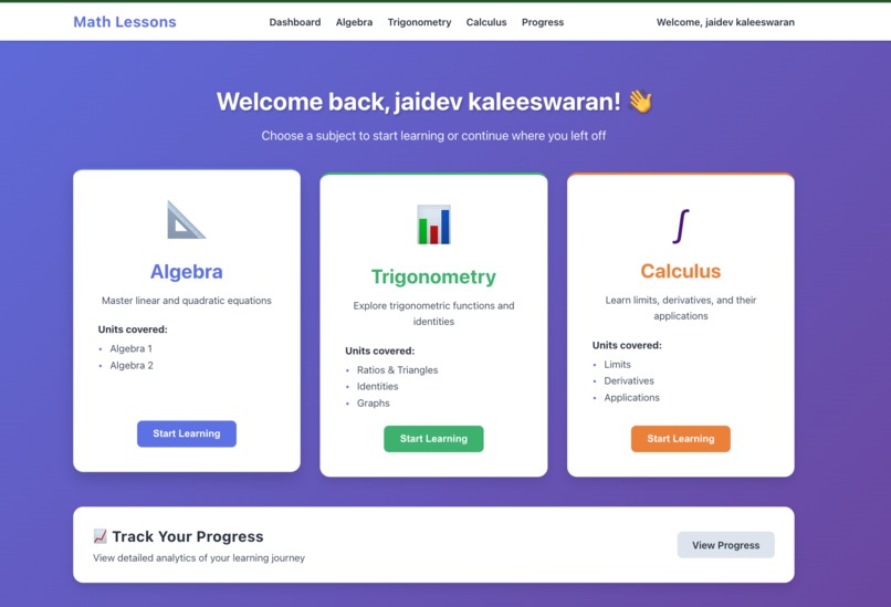 Math Lessons – screenshot 2