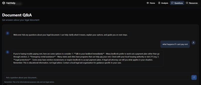Fair Help Legal Aid – screenshot 4