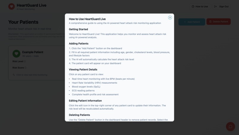 HeartGuard Live – screenshot 1