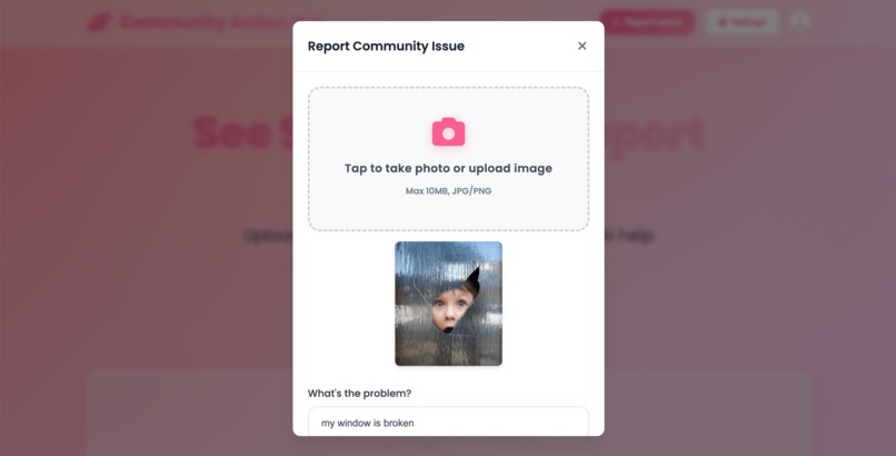 Community Action Hub – screenshot 1