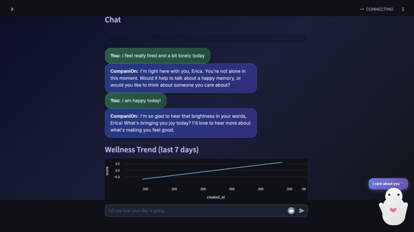 CompaniOn – screenshot 2