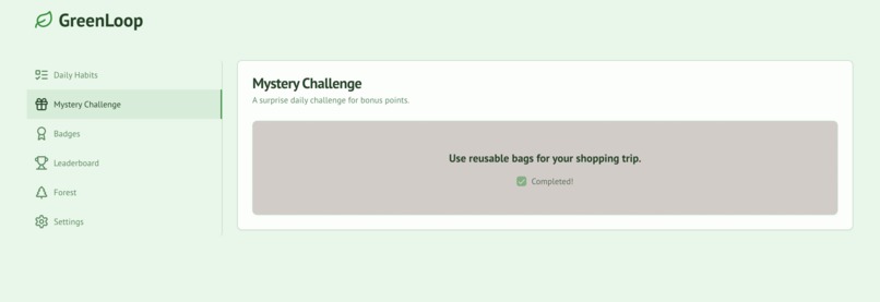 GreenLoop – screenshot 1