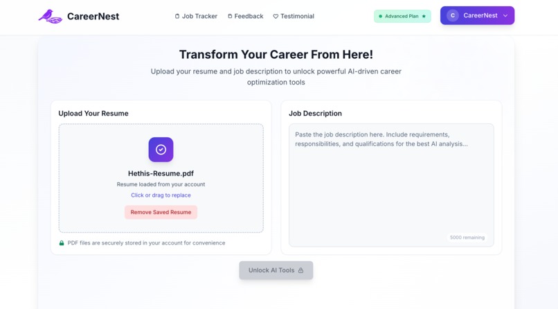 CareerNest – AI-Powered Career Coach – screenshot 2