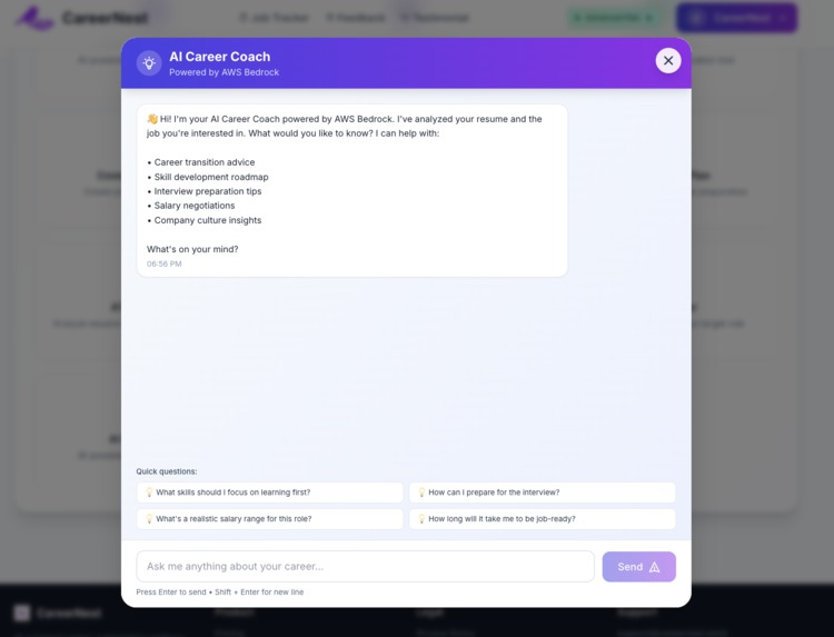 CareerNest – AI-Powered Career Coach – screenshot 4