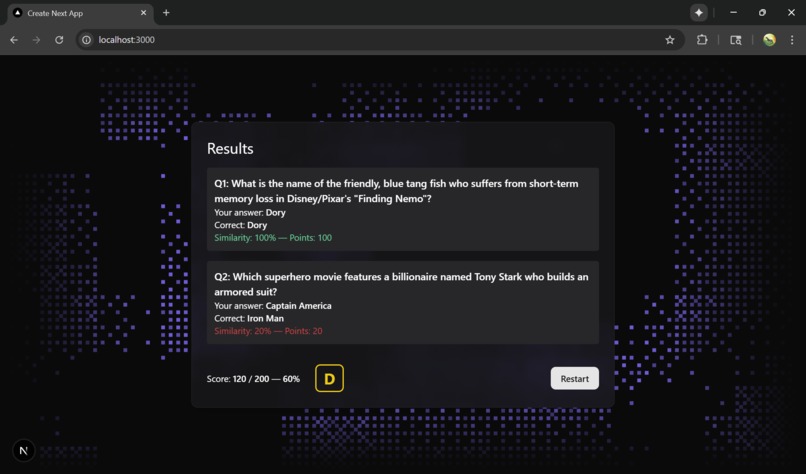 TriviaAI – screenshot 3