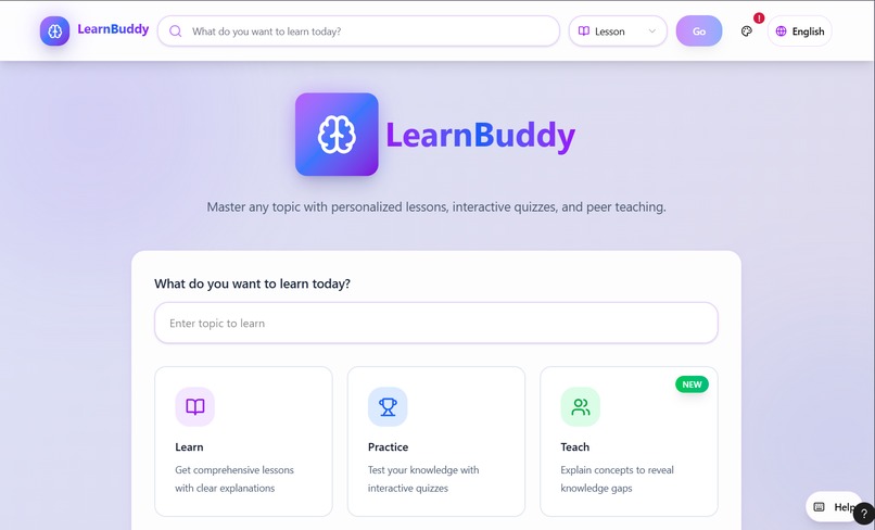 LearnBuddy – screenshot 1