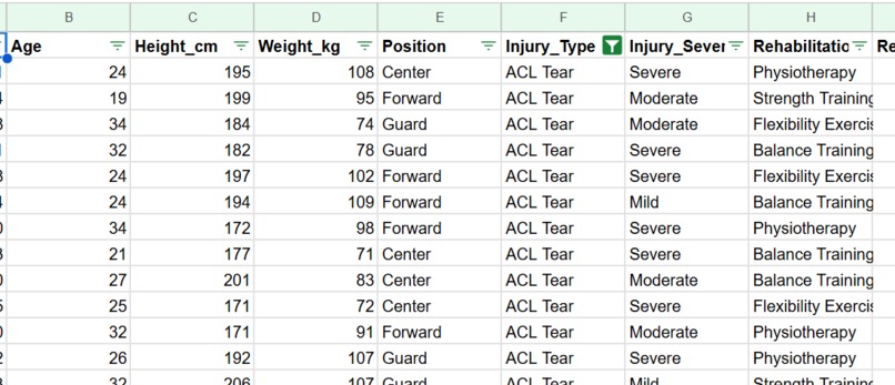 AI Prediction Models for ACL Injury Risk and Recovery Time – screenshot 11