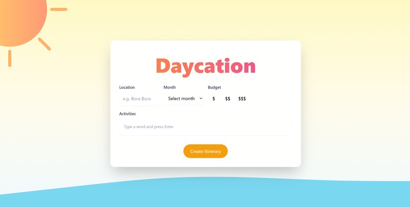 Daycation – screenshot 1