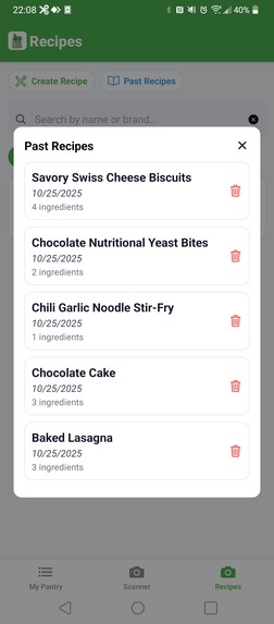 Pantry Pal – screenshot 2