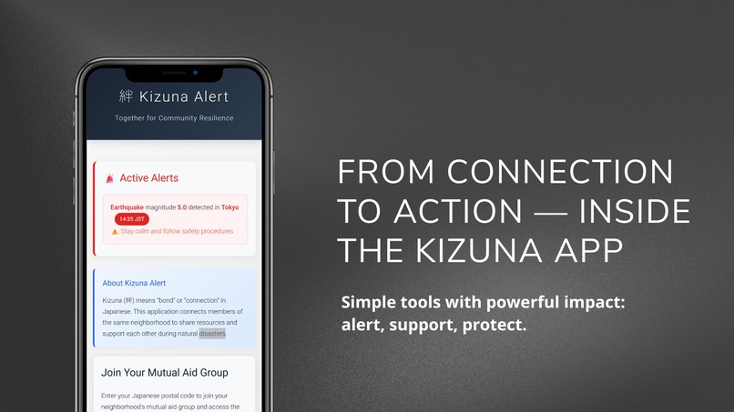 絆 Kizuna Alert – screenshot 1