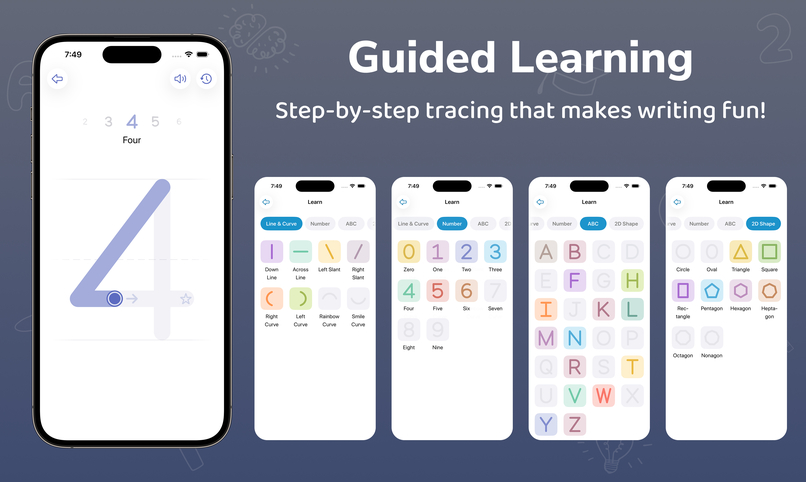 Learnzy - Kids Learning App – screenshot 1