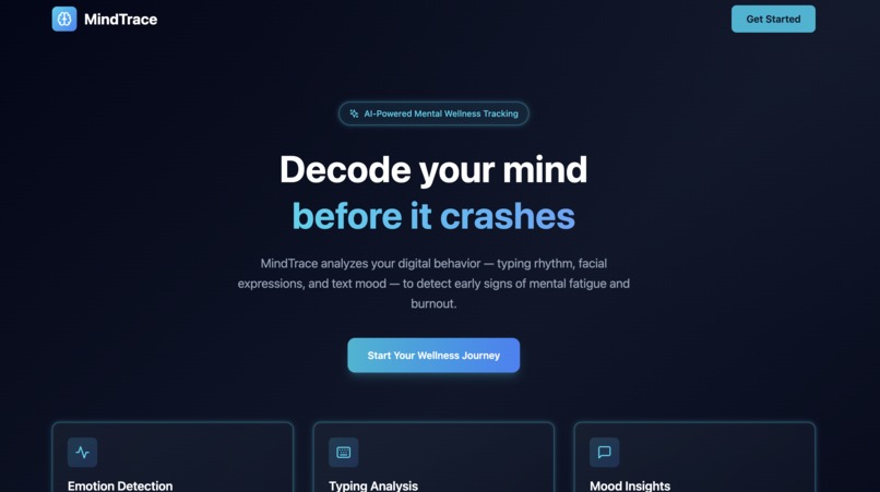 MindTrace – screenshot 1