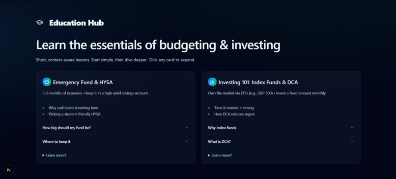 InvestEd – screenshot 4