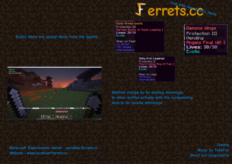 Ferrets.cc the exotics patch  – screenshot 1