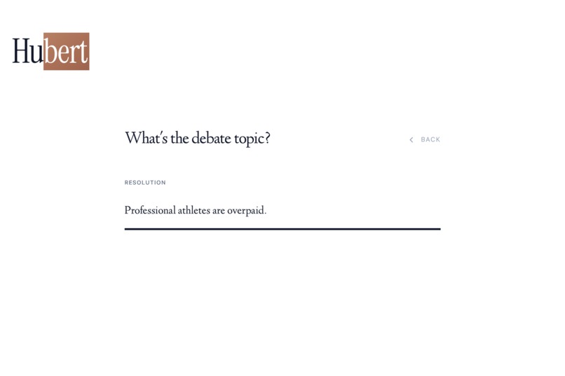 Hubert: Eloquence by Example – screenshot 3