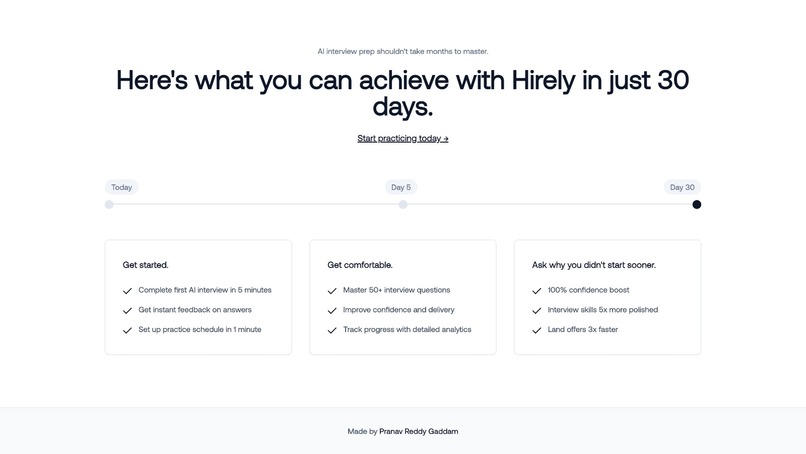 Hirely – screenshot 1