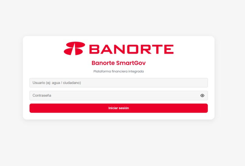 Banorte SmartGov – screenshot 1