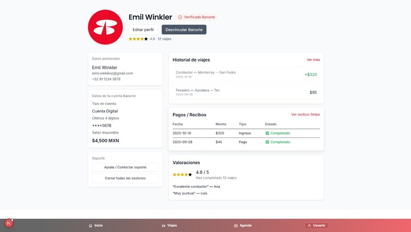 CoRide – screenshot 1