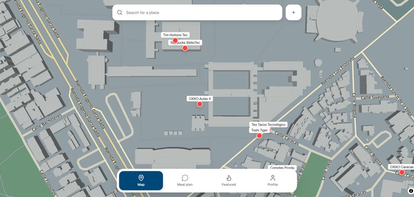 Map My Meal – screenshot 3