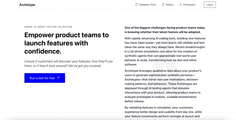 Årchetype – screenshot 2