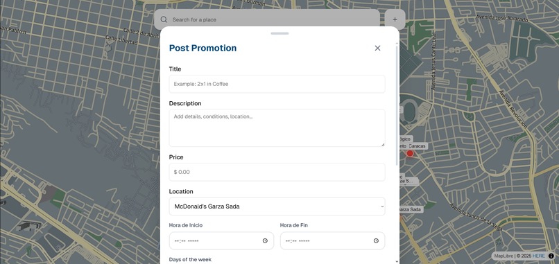 Map My Meal – screenshot 5
