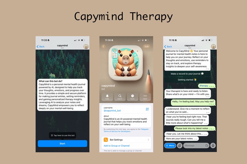 Capymind Therapy – screenshot 1