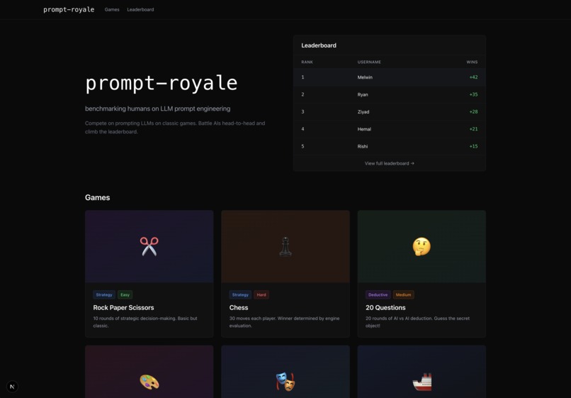 Prompt Royale – screenshot 1