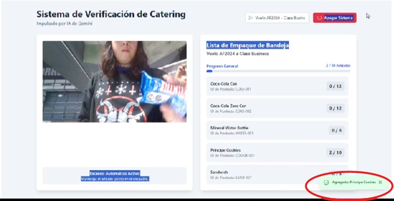 Sistema distribuidor y validador de productos – screenshot 1