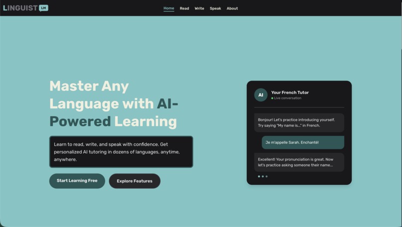 LinguistLM – screenshot 1