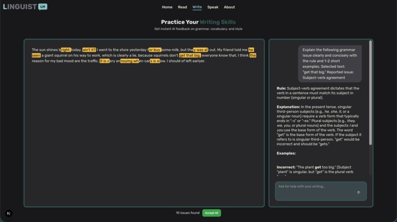 LinguistLM – screenshot 8