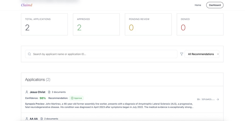 Claimd – screenshot 3
