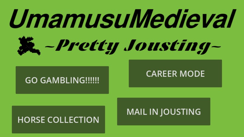 (Team 16) UmamusuMedieval: Pretty Jousting – screenshot 1