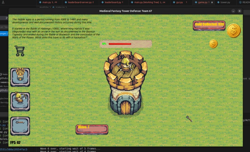 Team 67 - Medieval Fantasy Tower Defence – screenshot 5