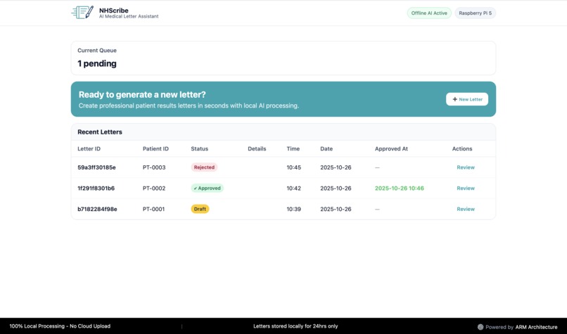 NHScribe – screenshot 4