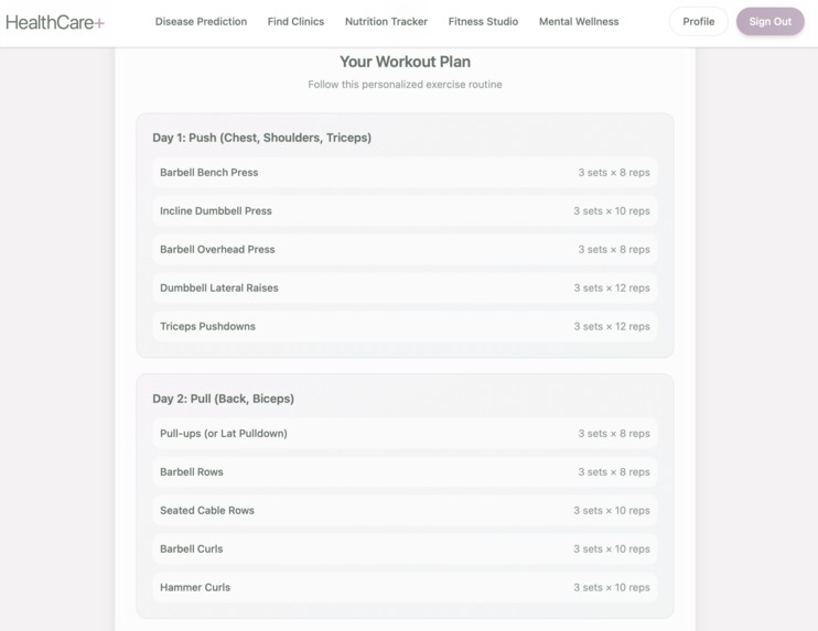 HealthCare+ – screenshot 3