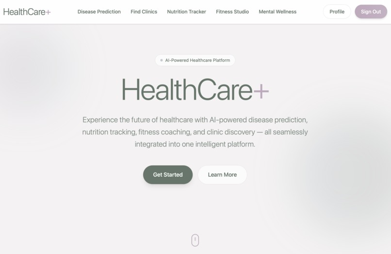 HealthCare+ – screenshot 1
