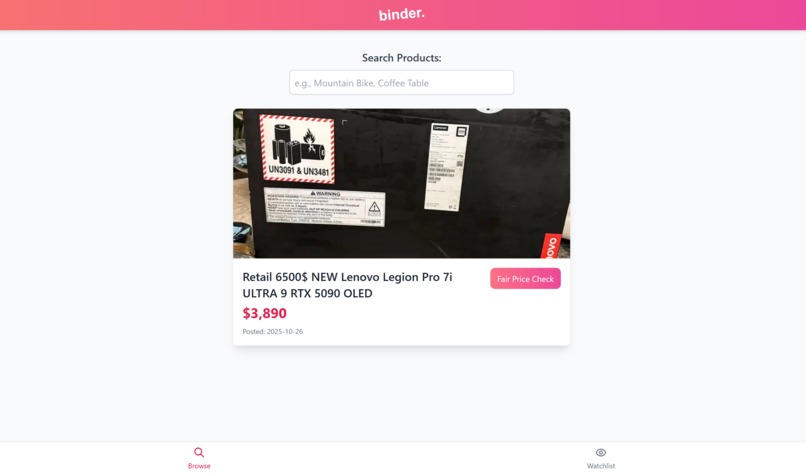 binder. – screenshot 1