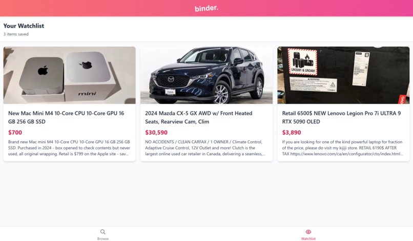 binder. – screenshot 3