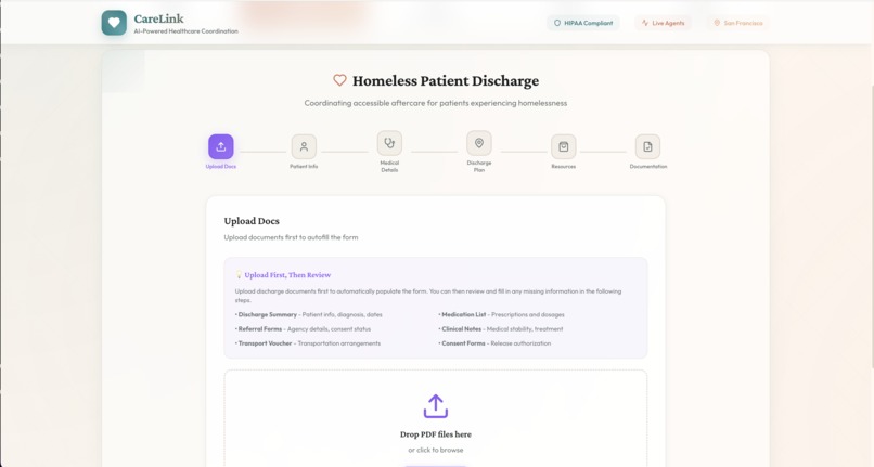 CareLink – screenshot 2