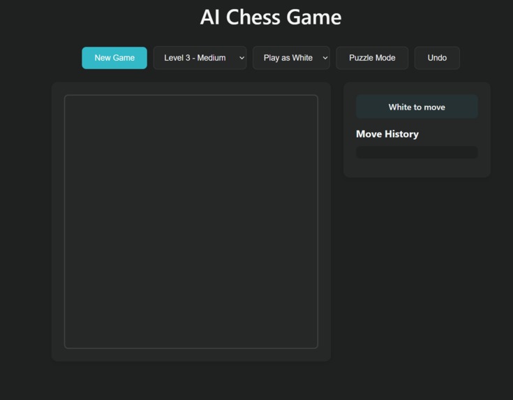 Chess Algorithm – screenshot 2