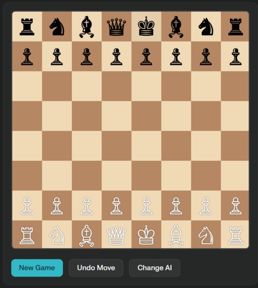 Chess Algorithm – screenshot 3
