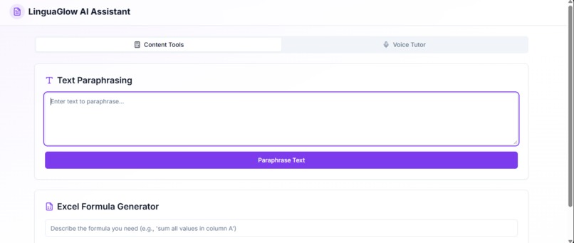LinguaGlow – screenshot 2